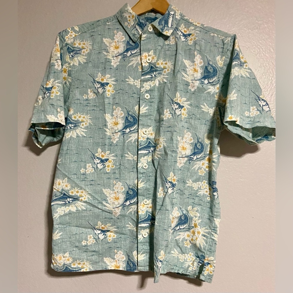 RedHead Green and Yellow Casual Button Down Shirt